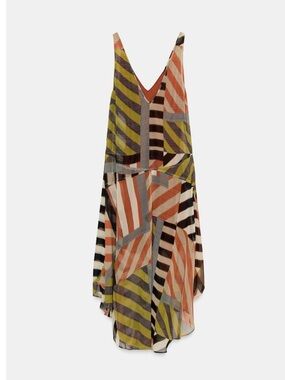 asymmetrical strappy ruched midi dress Asymmetric Shoulder Strap Charming Cottagecore Floral Ruffled 0529 SELECT SIZE:XL Crafted from a premium